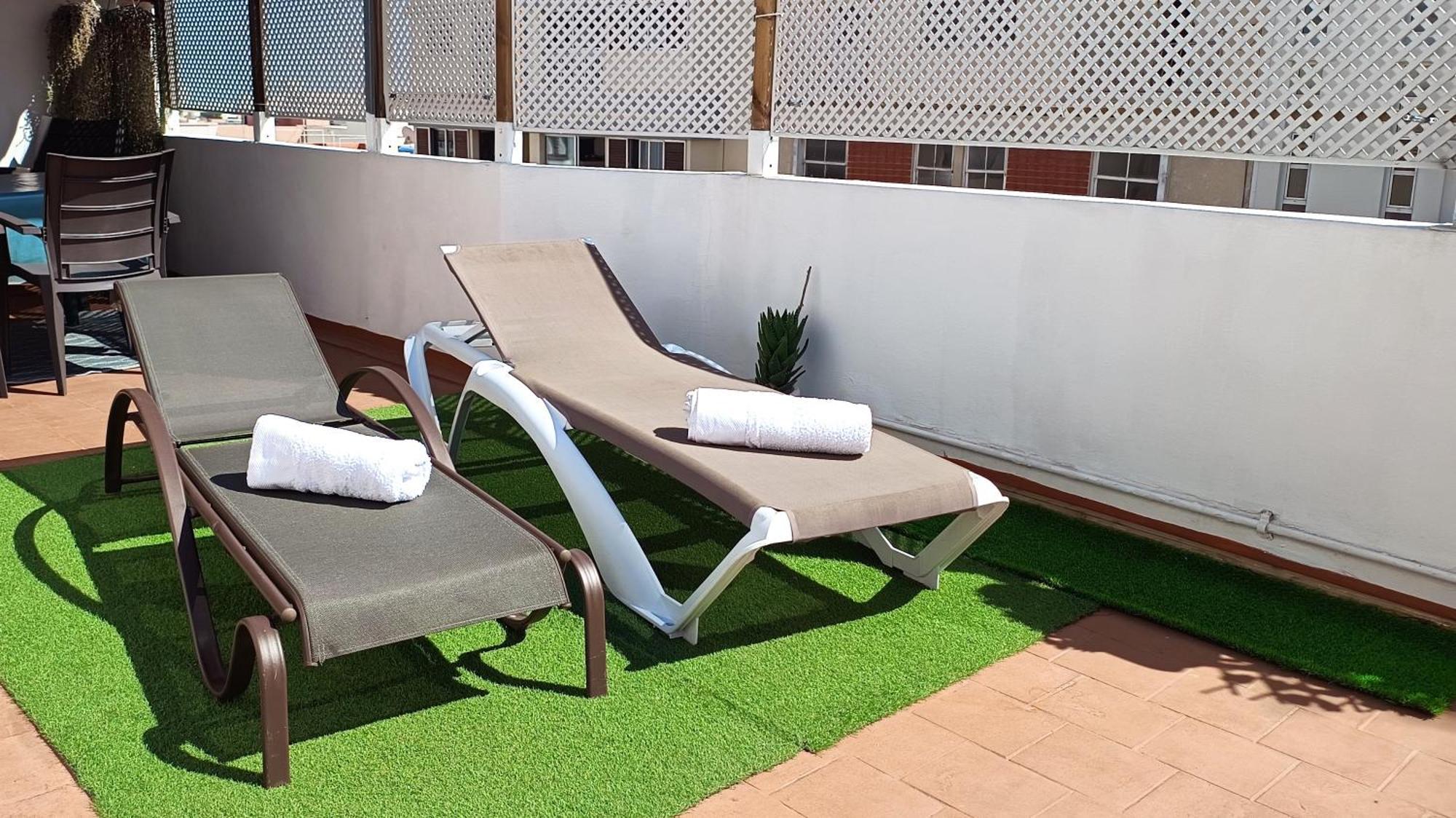 Center Santa Cruz, Alojamiento Centrico Con Gran Terraza, Cocina , Salon Y Banos, Todo Privado Zewnętrze zdjęcie